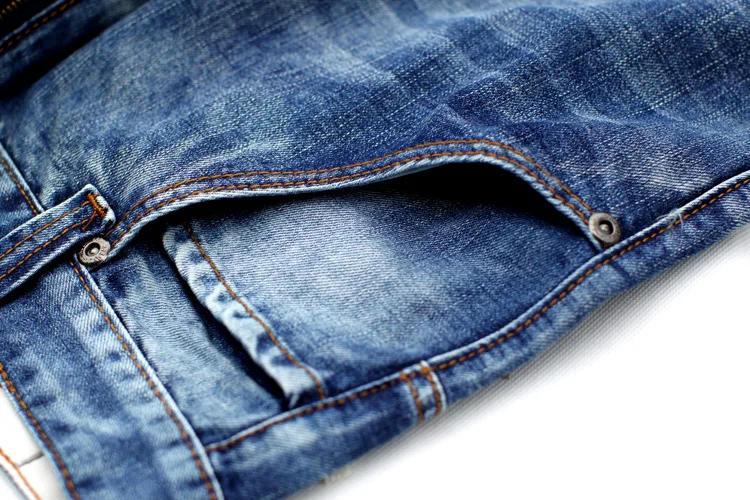 Джинсы в стиле хип-хоп, мужские джинсовые комбинезоны с боковыми карманами, мужские джинсовые штаны, шаровары, мужские джинсы, Большой размер 44, 46, Мешковатые Свободные мужские джинсы