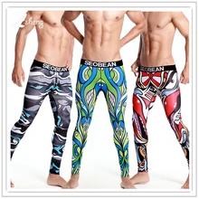 Мужские кальсоны, одежда, мужские модные колготки, Мужская одежда для фитнеса, мужские облегающие хип-леггинсы, штаны для бега, мужские теплые штаны