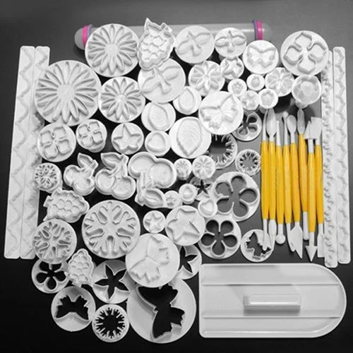 

HOT 68Pcs Fondant Cake Decorating Sugarcraft Plunger Cutter Tools Mold Mould Cookies 91VX