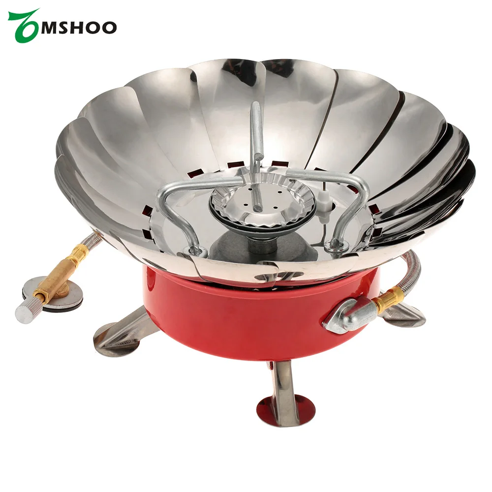 Retracted Gas Stove Camping Survival Cooking Stove Gas Outdoor