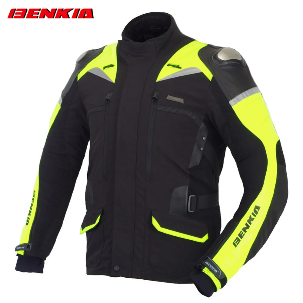 BENKIA JD08 Мото куртка мотоцикл светоотражающие куртки мотокросса Куртка Зима