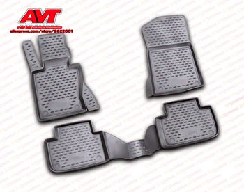 

Floor mats case for BMW X3 E83 2003-2010 4 pcs rubber rugs non slip rubber interior car styling accessories
