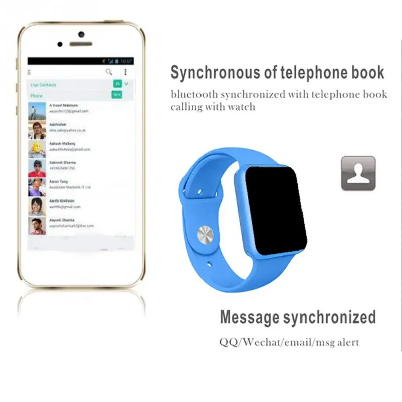 Smart Watch W82 With Sim Card Camera Bluetooth Smartwatch Anti-lost Long Standby Pedometer Children Intelligent Watch lordzmix (5)