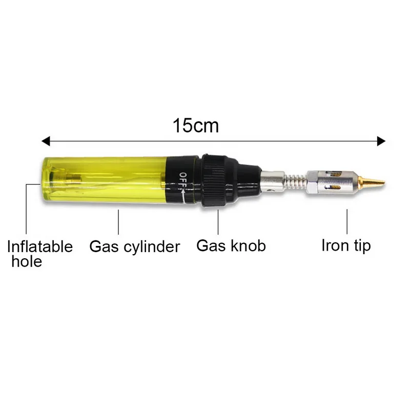 3 в 1 бутановый газовый сварочный паяльник переносной сварочный фонарь для ручки горелки газовый паяльник беспроводной бутановый наконечник инструмент