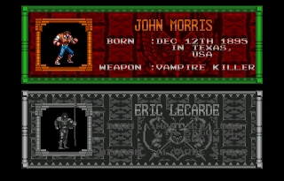 Castlevania родословных NTSC USA игровой картридж 16 бит карточная игра для MegaDrive / Genesis