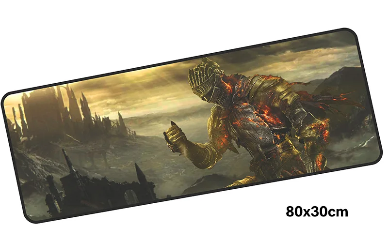 Коврик для мыши dark souls gamer 800x300 мм коврик для мыши notbook большой игровой коврик для мыши большой подарок для мальчика коврик для мыши стол для компьютера padmouse - Цвет: Size 800x300X2MM