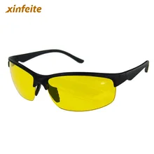 New arrival High Definition Night Vision Glasses Driving Sunglasses Yellow Lens Classic UV400