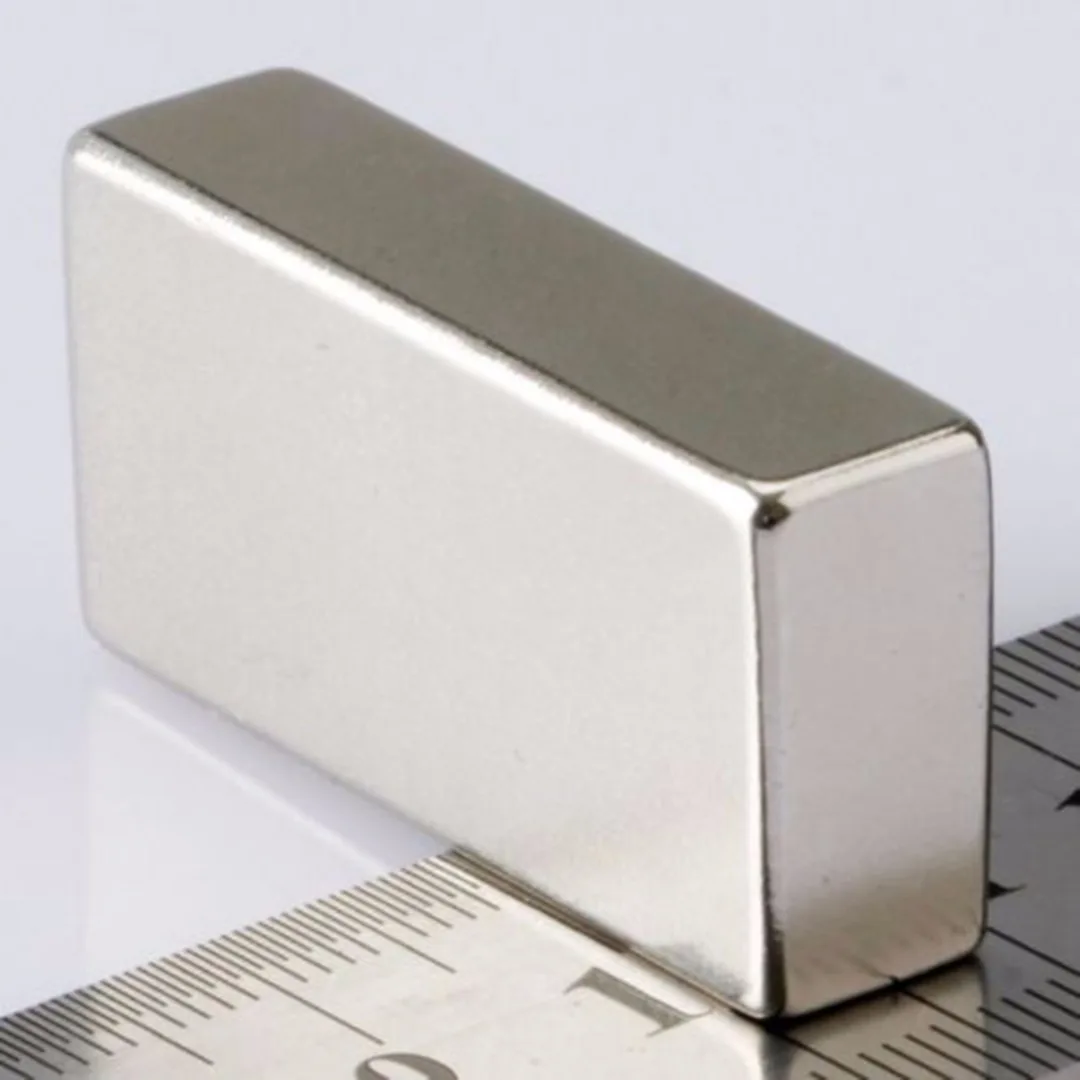 New Grade N52 Rare Earth 40mm*20mm*10mm Powerful Small Neodymium Square Nickel