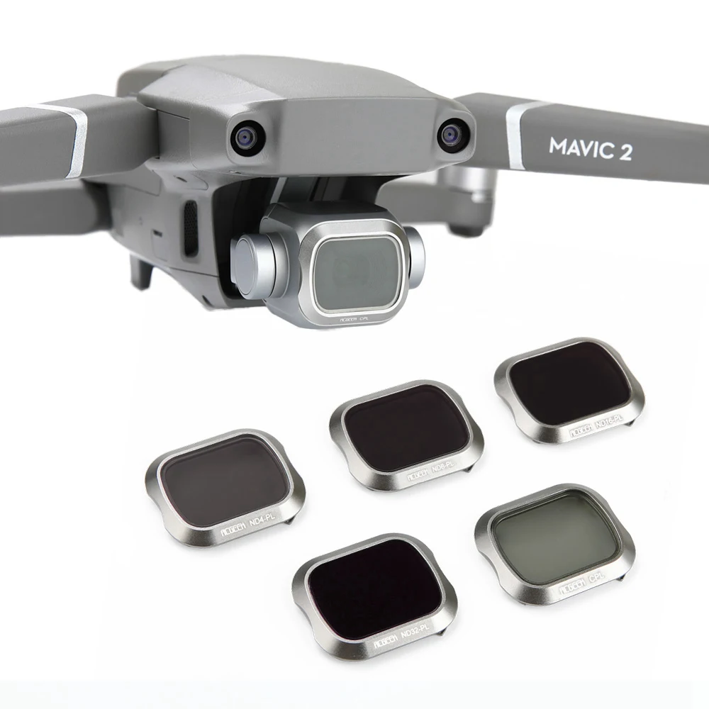 ND4 ND8 ND16 ND32 CPL Набор фильтров для профессиональной камеры DJI Mavic 2 Pro Drone Фильтры