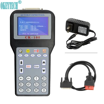 

OkeyTech Best Car Key Programmer CK-100 V99.99 Professional Auto Key Programmer 7 Languages Optional For Mulit- Brand Car