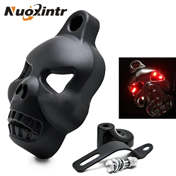 

Nuoxintr Motorcycle Skull Carburetor Horn Cover For Harley Davidson Softail Dyna Sportster Glide Big Twins 1992-2013 Chrome LED