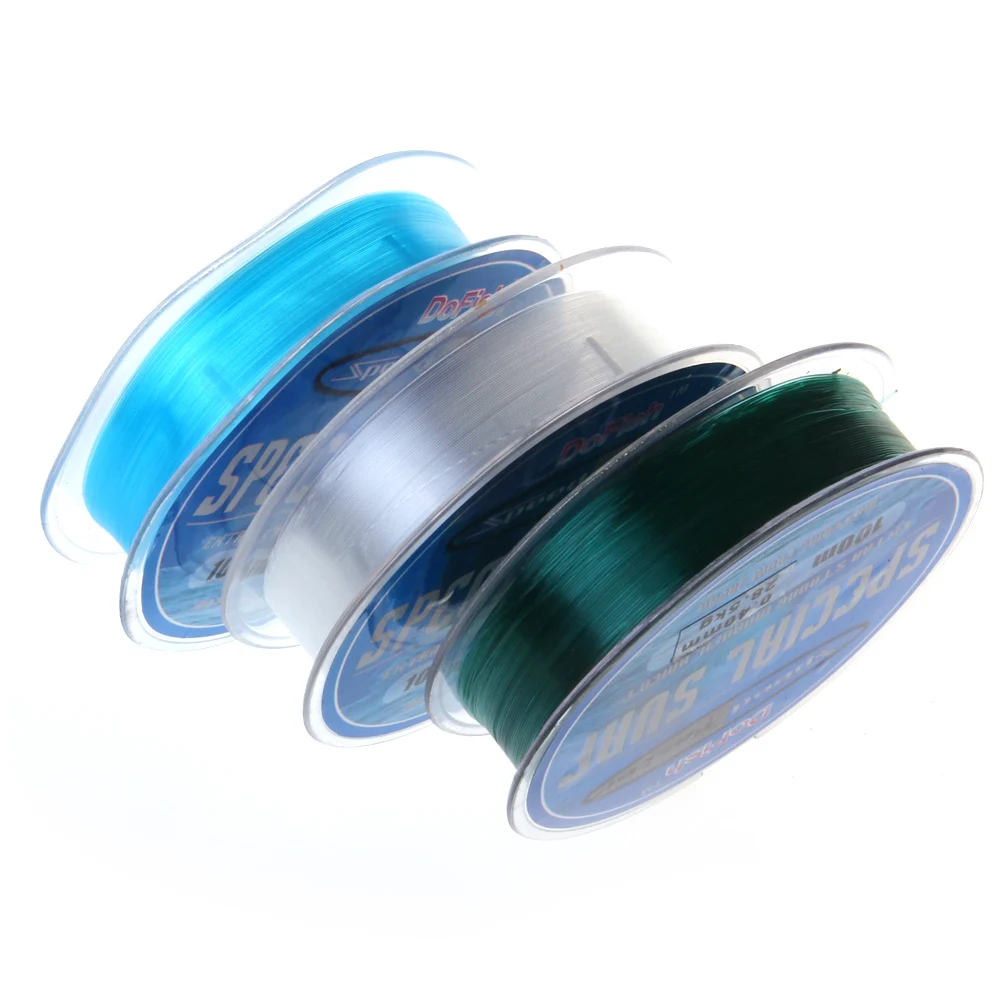 

Fluorocarbon line fishing line 100m for fishing fishing tackle 0.8-6 Transparent Fluorocarbon Fishing Line