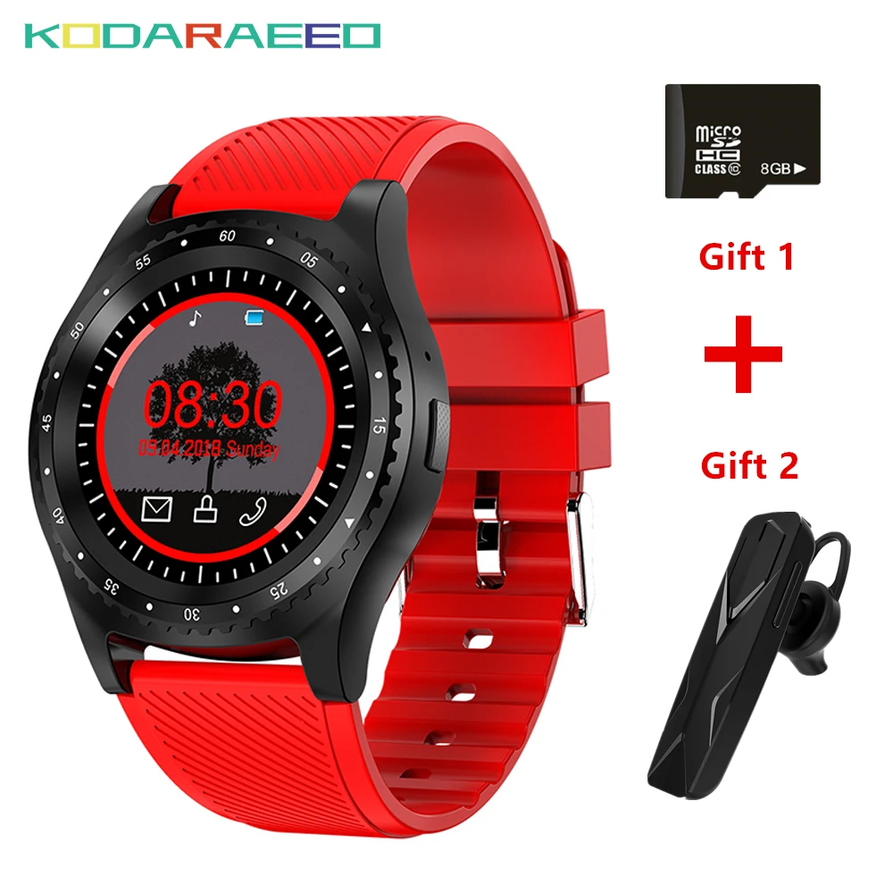 L9 Smart watch Android IOS support Pedometer Camera Sleep Monitor TF