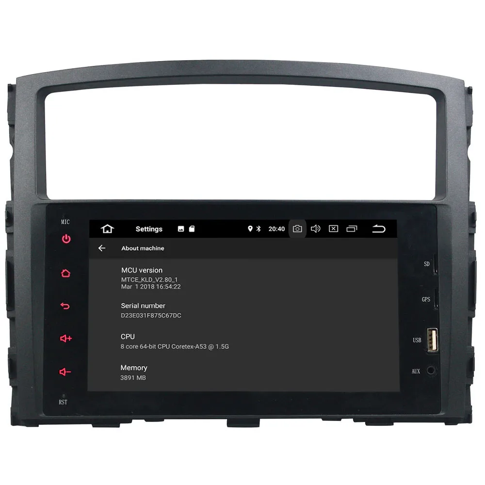 Flash Deal KLYDE 8" 4G Android 8.0 7.1 Octa Core 4GB RAM 32GB ROM Car DVD Player Radio GPS Navigation For Mitsubishi Pajero V97 2006-2016 2 Flash Deal KLYDE 8" 4G Android 8.0 7.1 Octa Core 4GB RAM 32GB ROM Car DVD Player Radio GPS Navigation For Mitsubishi Pajero V97 2006-2016 2