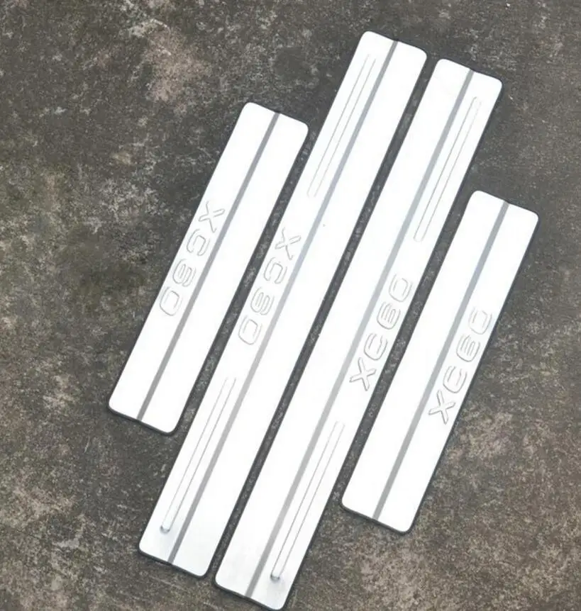 

High quality stainless steel Scuff Plate/Door Sill for 2009-2015 Volvo xc60 Car styling
