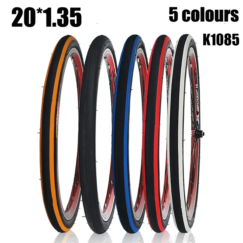5 цветов 60TPI 20*1 35 (32 406) велосипедная шина для BMX 20 &quotСкладные велосипедные шины 406