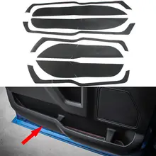 1 Набор, автомобильный боковой двери Противоударная защита Стикеры пленка накладка наклейка подходит для Ford Mustang F150+ автомобиля стильные автомобильные чехлы