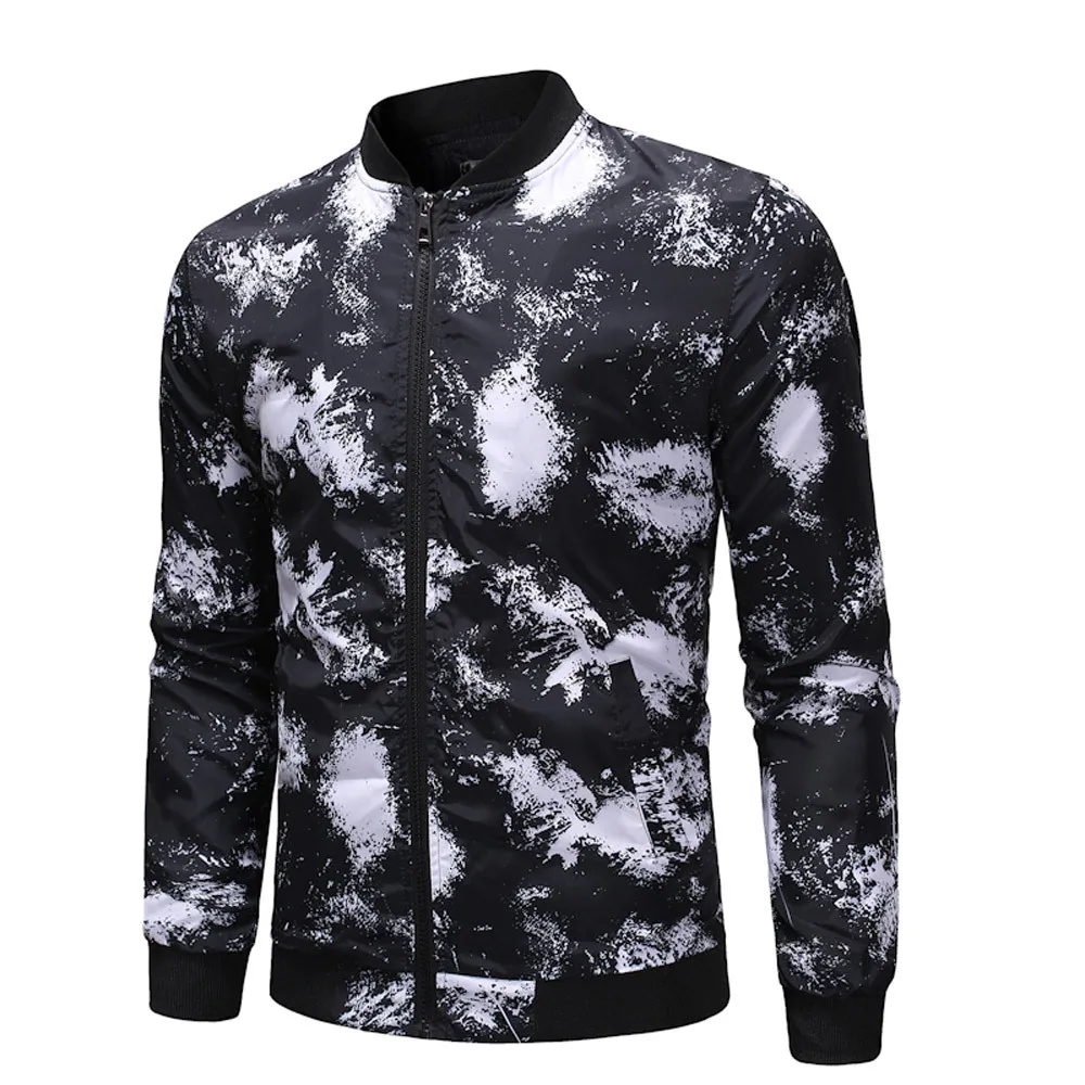 2018 New vetement femme Men's Man Casual Autumn Winter Outdoor Pocket Zipper Printed Sport Outdoor Blouse Coat jaqueta masculina 2018 New vetement femme Men's Man Casual Autumn Winter Outdoor Pocket Zipper Printed Sport Outdoor Blouse Coat jaqueta masculina