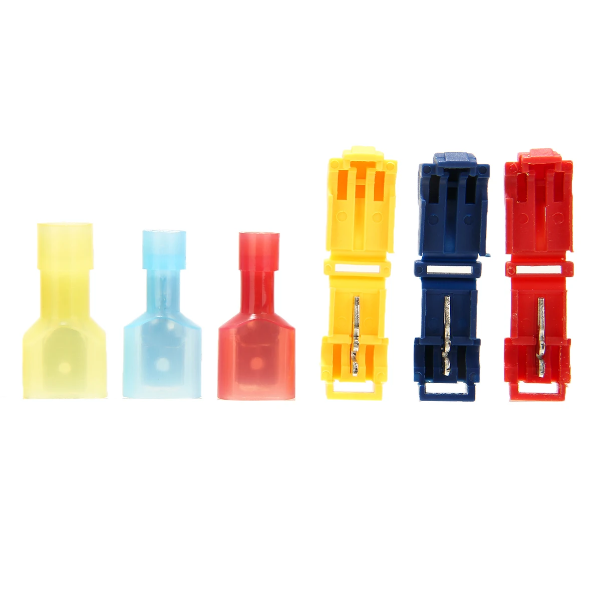 

NEW 220Pcs Mixed Color T-Tap Quick Splice Electrical Wire Crimp Terminal Connector Kit For Electrical Wire Connection