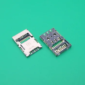 

30pcs/lot For LG V10 H960A H900 H901 VS990 V20 K10 K420N Sim Card Memory SD TF Tray Slot Holder Socket Reader micro connector