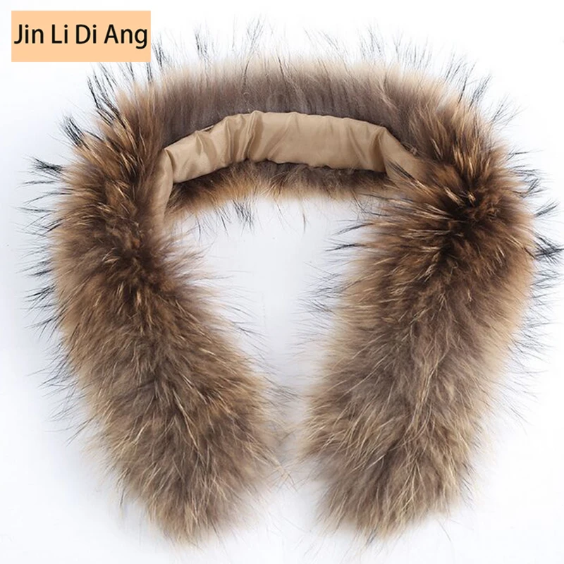 

Fur raccoon fur collar full leather fur collar vigoreux cap of down coat women's scarf muffler scarf clothes accessories