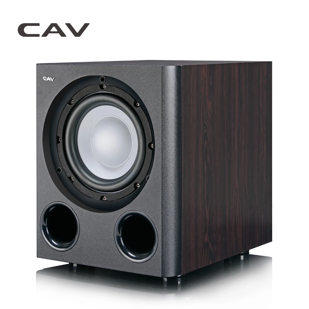 CAV Q3BN home theater Subwoofer 8-Inch Powered Subwoofer