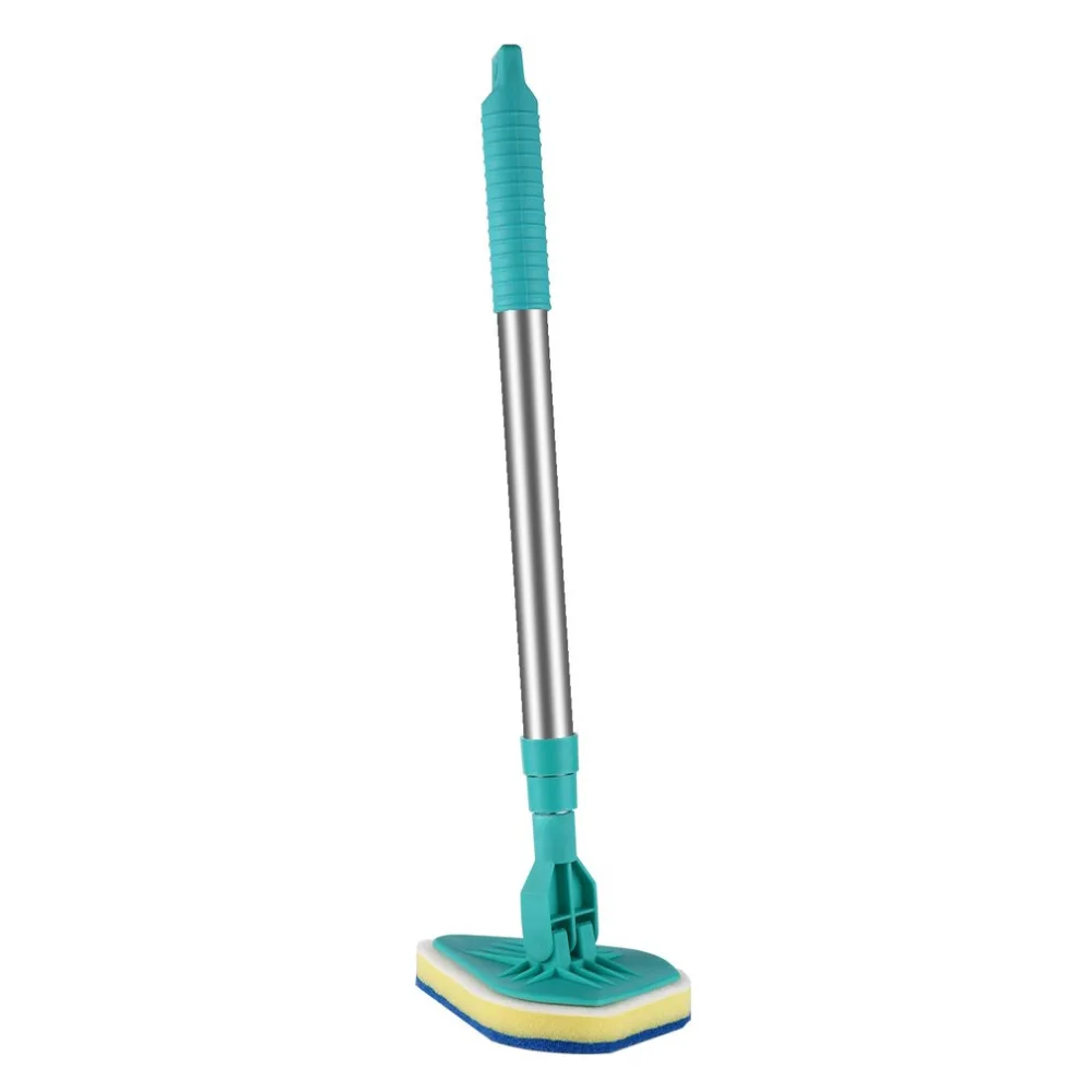 

Touch Free No Stretching Bending Kneeling Clean Reaching Scrubber Bathtub Kitchen Cleaner With Telescopic Ergonomic Handle