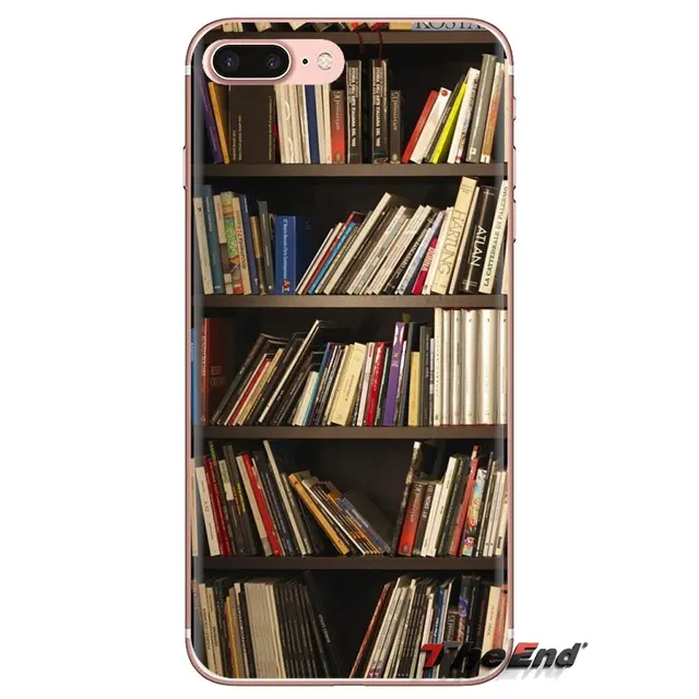 Stadium punch kopiëren Retro Book Shelf Bookshelf Library For Samsung Galaxy S3 S4 S5 Mini S6 S7  Edge S8 S9 S10 Plus Note 3 4 5 8 9 Soft TPU Phone Case|Fitted Cases| -  AliExpress