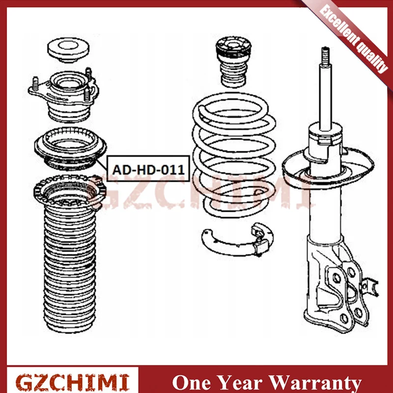 51726 Sna 013 51726sna013 Front Shock Absorber Mounting Bearing For Honda Civic Fd 2006 2007 2008 2009 2010 2011 2012 Shock Absorber Parts Aliexpress