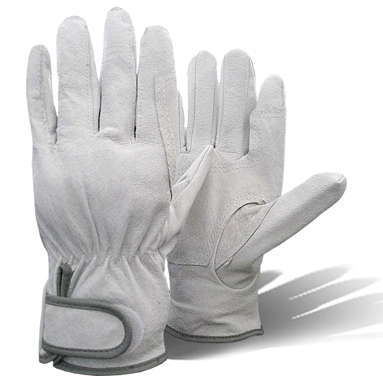 

Wear-resistant general pigskin leather gloves work safety gloves for workers