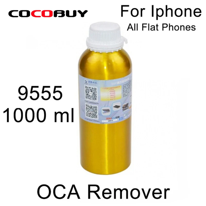 

NOVECEL 9555 Free shipping 1 bottles 1000ml oca glue remover and polarizer glue remover for Iphone lcd screens repair