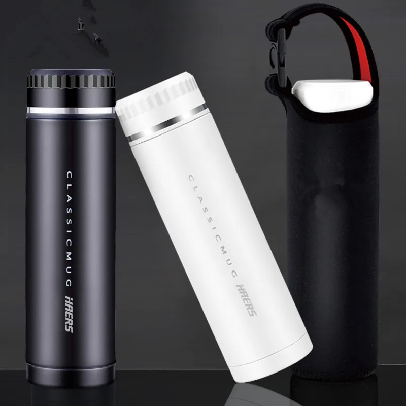 stainless steel cup thermos bottle portable vacuum cup men female high grade portable vacuum cup