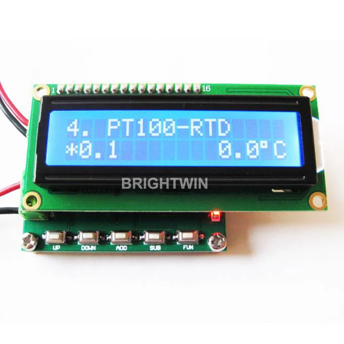 CU50 PT100 RTD Calibrator for RTD Calibration Resistance Duty Cycle PWM