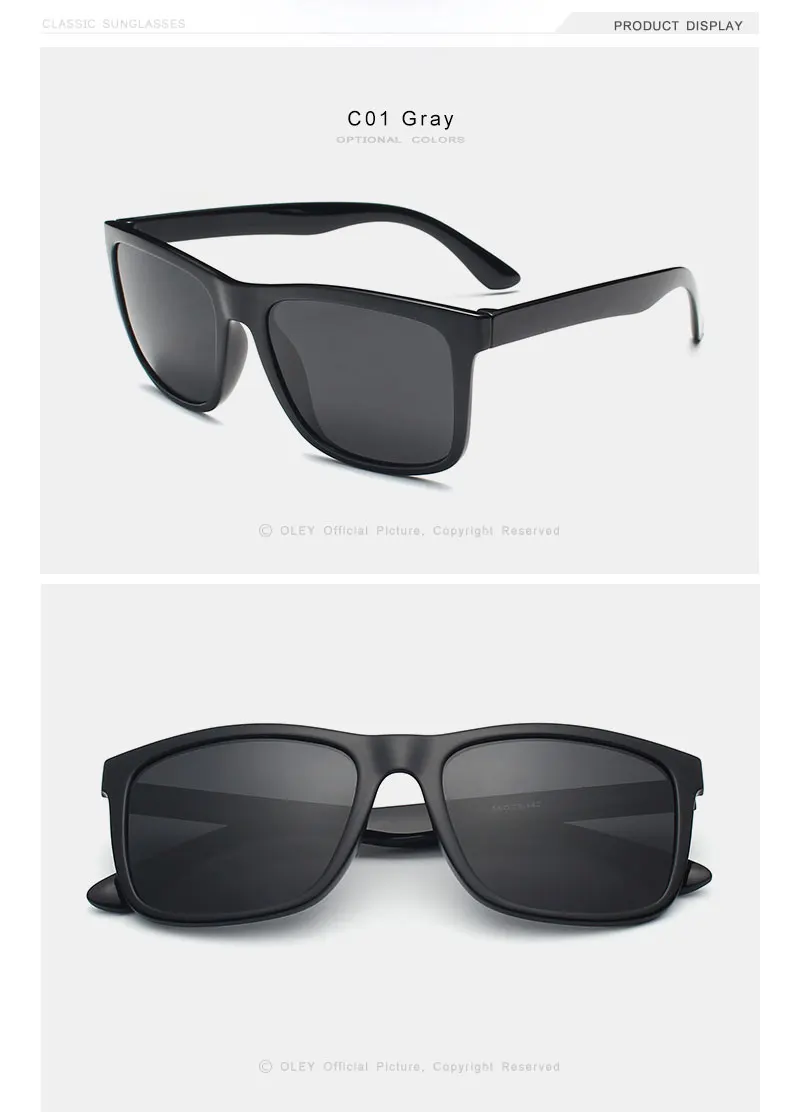 Бренд OLEY, ультралегкие поляризованные солнцезащитные очки, мужские Летние Стильные Солнцезащитные очки для женщин, женские солнцезащитные очки Y4937
