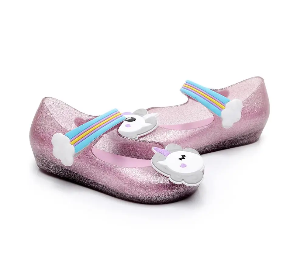 2021 New Girl Princess Sandals  Cute Unicorn  Shoes  Kids 