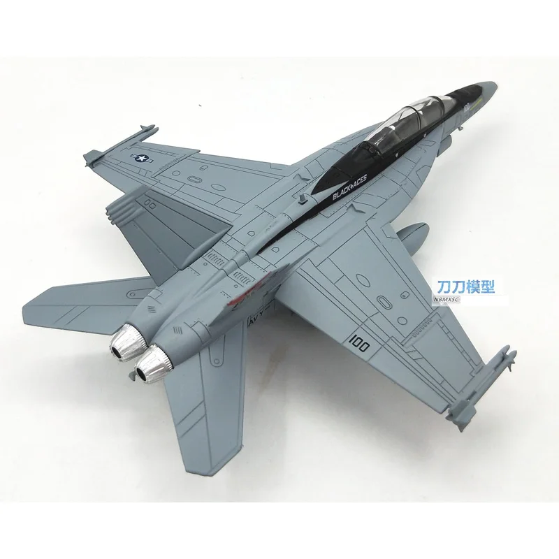 Амер США F/A-18F супер Hornet боевой самолет 1/100 Готовая модель из сплава игрушка для сбора подарка