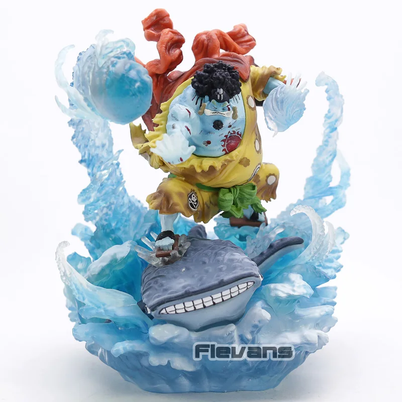 One Piece Jinbe Battle Damage Edition Statue PVC Figure Collectible Model Toy