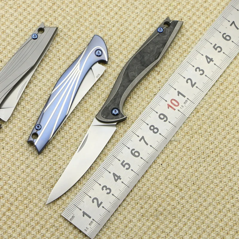 Складной нож Green thorn Phoenix key M390 прокладка лезвия TC4 ручка из титанового сплава