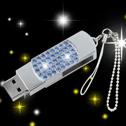 Ювелирных Изделий с бриллиантами Подарок Creativo Memory Stick Флэш-Накопитель Usb 2.0 Pendrive 2 ТБ 1 ТБ Pen Driver 64 ГБ Usb Флэш-Накопитель 32 ГБ 16 ГБ