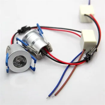 

3W Dimmable LED Spot Light MINI LED Downlight 100pcs/lot AC85-265V White or Warm White Cabinet LED Light 3W LED Lamp RoHS CE