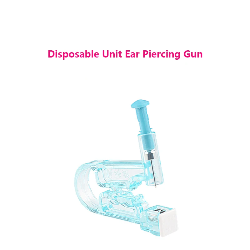 

1pc New Healthy Safety Asepsis Disposable Unit Ear Studs Piercing Gun Piercer Tool