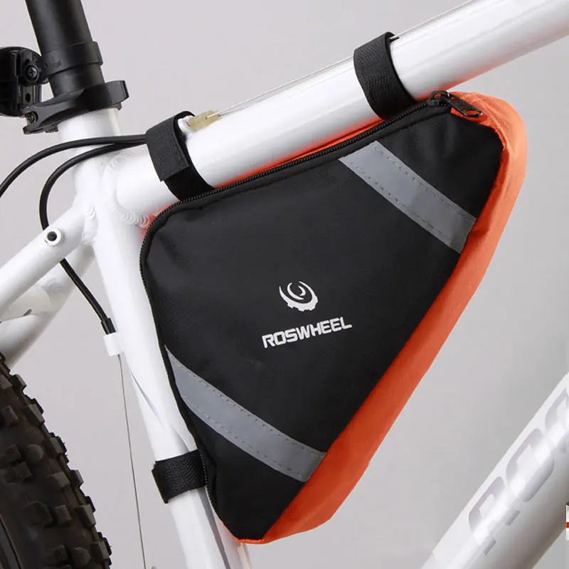 ROSWHEEL Bicycle Frame Triangle Bag Storage Pouch Bags Cycling MTB Road Bike Tube Corner Pannier
