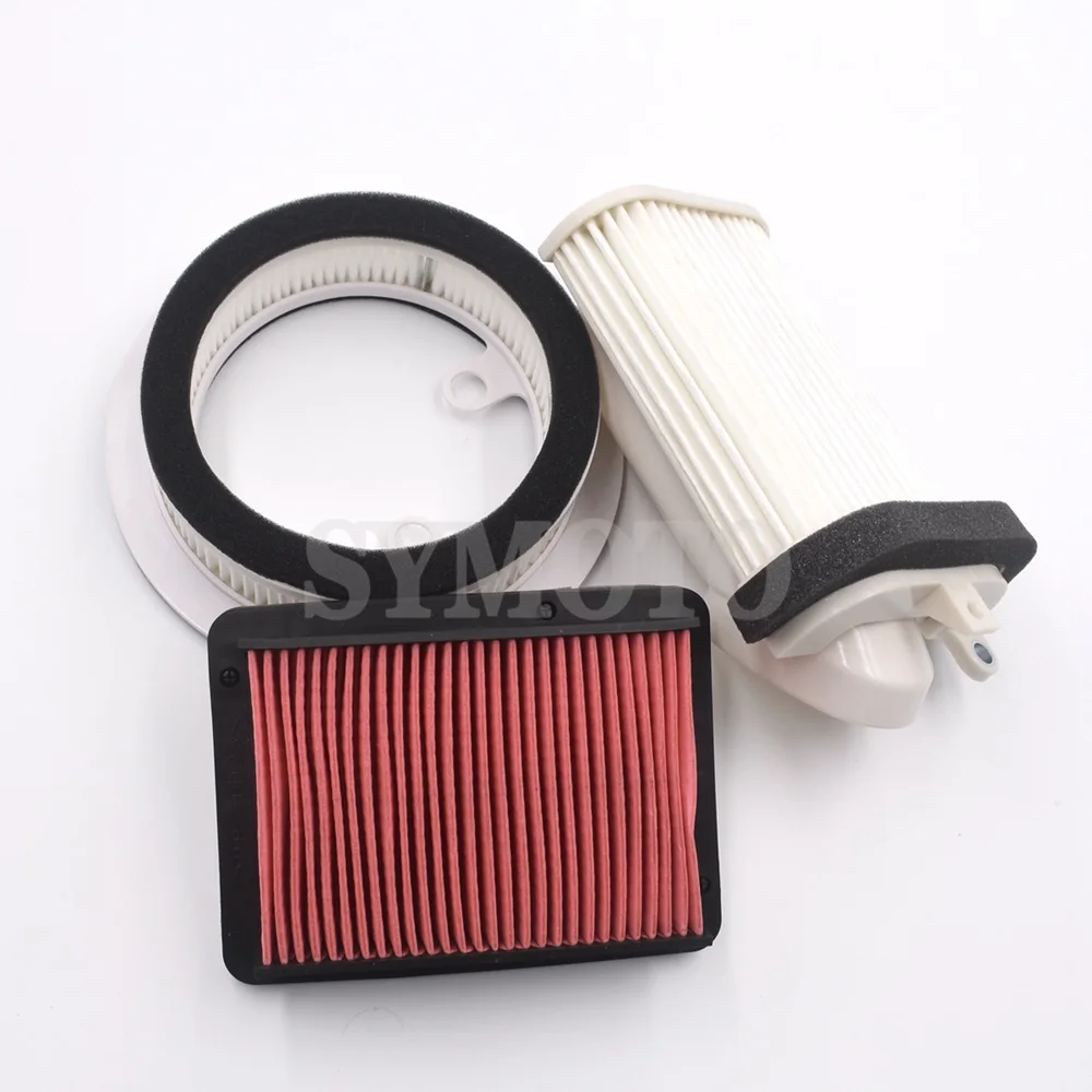 

3 Pcs Motorcycle Air Intake Filter Air Cleaner For Yamaha XP500 T-MAX500 TMAX 500 T-Max 500 TMAX500 2008-2011