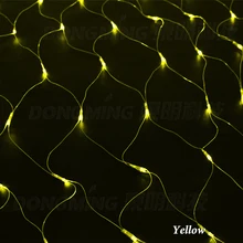 50 шт. Светодиодная лента многоцветная теплая белая 1,5*1,5 м 96 Светодиодный s 8 дисплеев водонепроницаемый Рождественский Декор светодиодный чистый свет US Plug 110 V