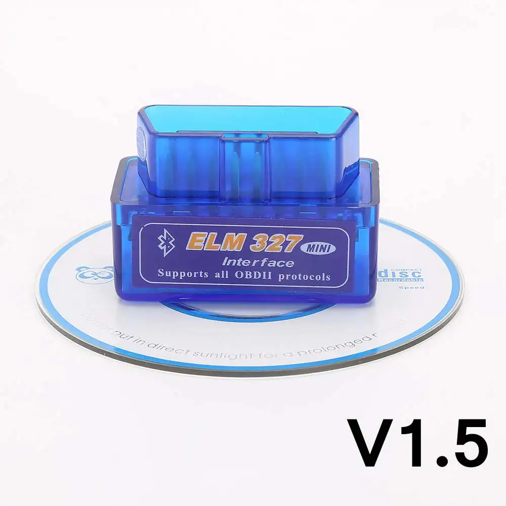 Супер Мини ELM327 Bluetooth V1.5 V2.1 OBD2 автомобильный диагностический инструмент Mini ELM 327 Bluetooth для Android/Symbian для OBDII протоколов