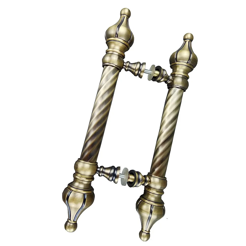 440mm European Zinc Alloy Bronze Pull Handle Villa Archaize Outdoor