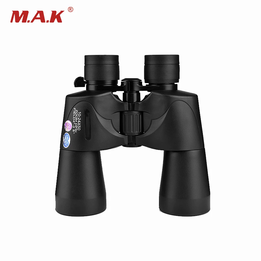 Высокое качество 10-24X50 HD Zoom ночное видение бинокль телескоп BAK4 призма для просмотра наружного кемпинга Haking