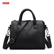 Новая мода Сумочка из натуральной кожи натуральная кожаная сумочка для ноутбука женский ретро сумка мягкие черные кожаные сумки