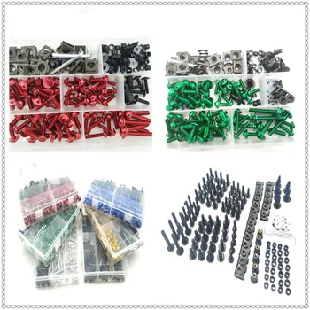 

Motorcycle Fairing Body Bolts Kit Spire Screw Nuts set Clips for YAMAHA FZ750 FZR750R GENESIS FZR1000 GENESIS FJ1100 FJ1200S T