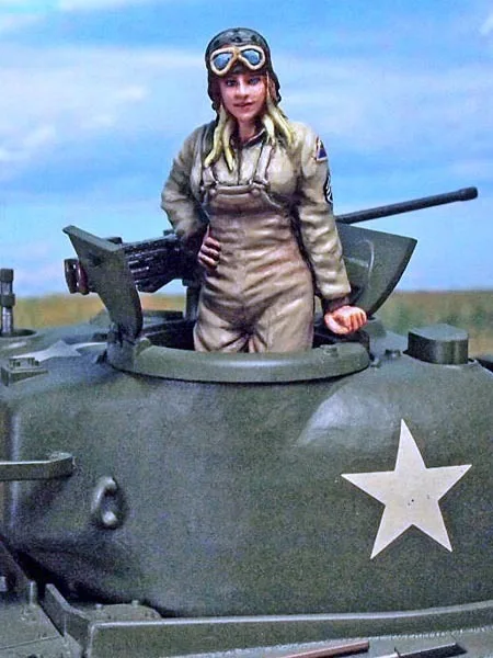 

Resin Figure Kit U.S Tank Crew 1947 ver.2 Model Kit